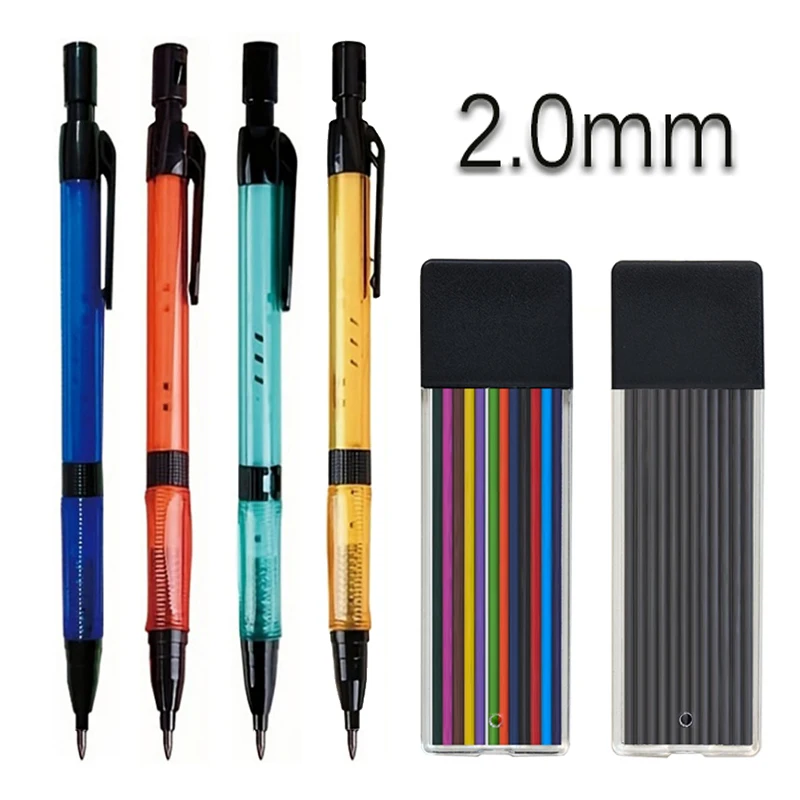 Staedtler Pencil Lumocolor - 4 가지 색상 2.0mm 기계식 연필은