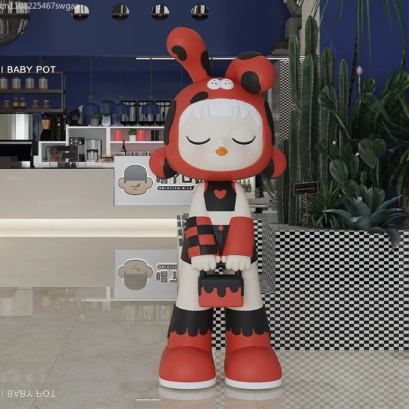 아트 카툰 소녀 조각상 실내 패션 캐릭터 모델 레진 공 - Crafting Resin 리뷰 및 가격