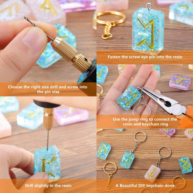 USB 미니 로터리 드릴 3비트 세트 컴팩트 전동 공구 - Resin Craft Workshop 리뷰 및 가격