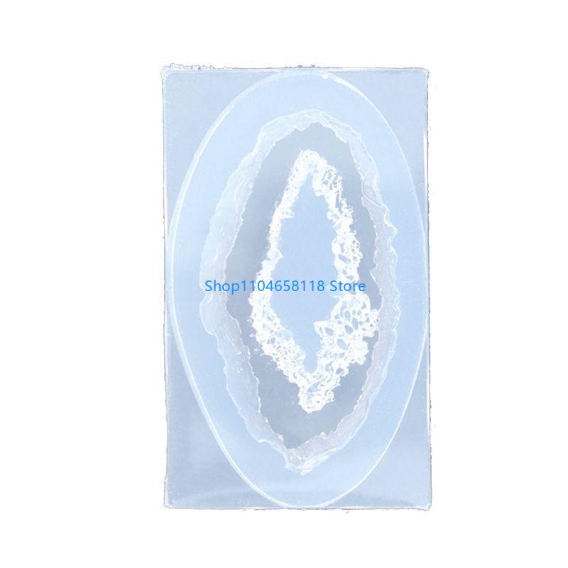 크리 에이 티브 아트 공예 수지 석영 바위 클러스터 G - Geode Mold Silicone 리뷰 및 가격