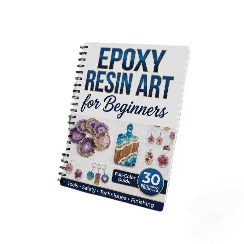 단계별 에폭시 레진 아트 핸드북 30가지 프로젝트 창의 - Resin Craft For Beginners 리뷰 및 가격