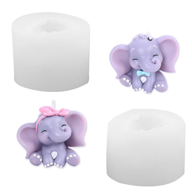 귀여운 3D 코끼리 실리콘 양초 몰드 무독성 간편 탈형 - Resin Craft For Beginners 리뷰 및 가격