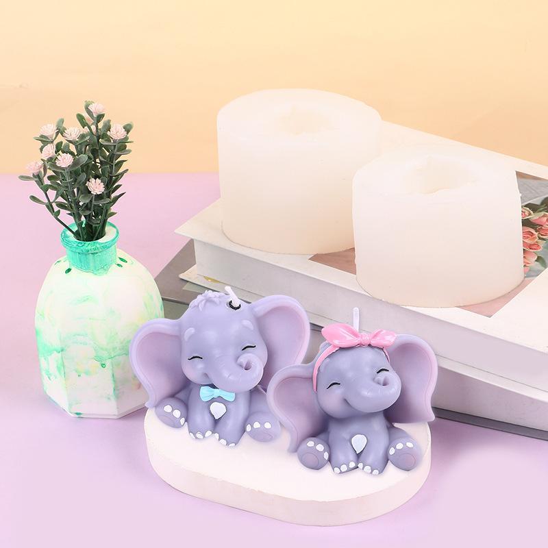 귀여운 3D 코끼리 실리콘 양초 몰드 무독성 간편 탈형 - Resin Craft For Beginners 리뷰 및 가격