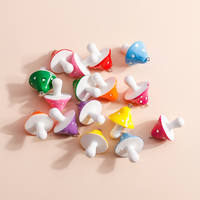 10pcs 귀걸이 목걸이에 대 한 다채로운 귀여운 수  - Flower Preservation Resin 리뷰 및 가격