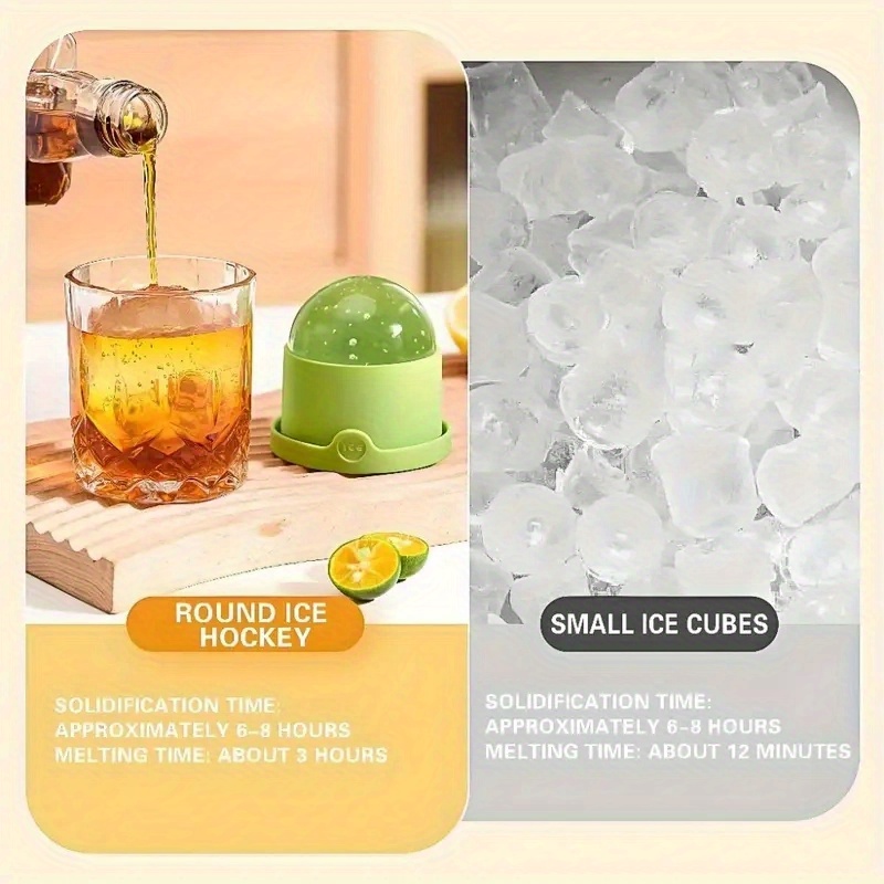 아이스볼 몰드, 둥근 얼음 큐브 몰드, 대형 아이스볼  - Coaster Mold Round 리뷰 및 가격