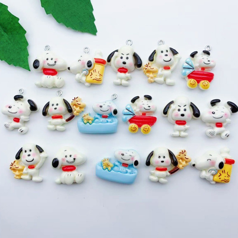 12개 레진 만화 강아지 펜던트, DIY 쥬얼리 제작  - Resin Craft Projects 리뷰 및 가격