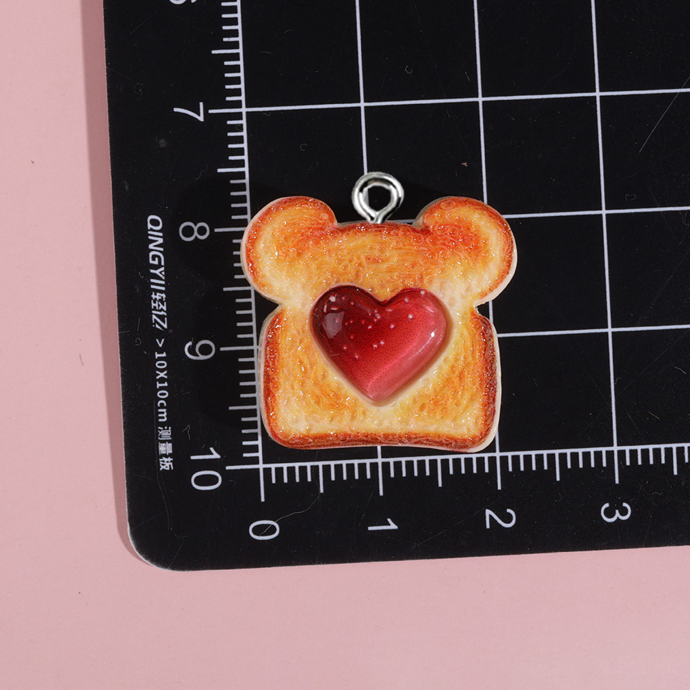 10개 하트 곰 고양이 동물 모양 토스트 빵 레진 참  - Resin Craft Projects 리뷰 및 가격