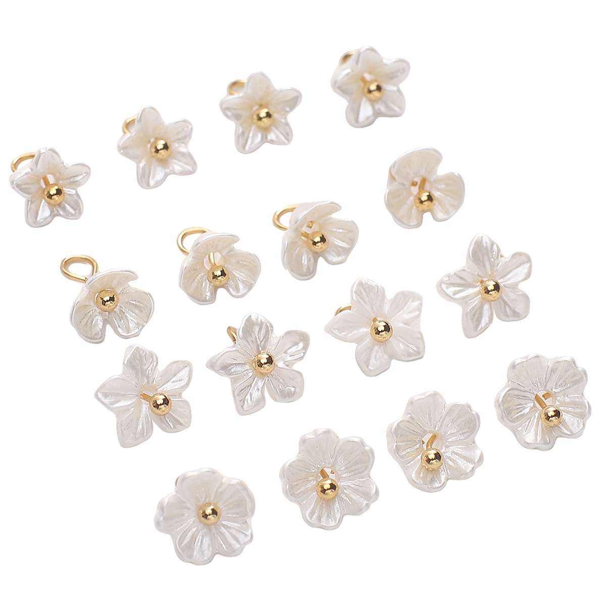 5pcs 화이트 미니 작은 꽃 쥬얼리에 대 한 수 지  - Flower Preservation Resin 리뷰 및 가격